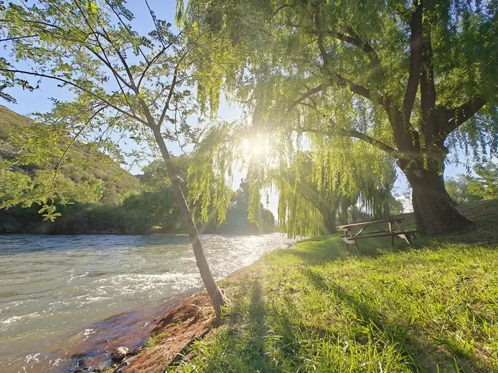 La costa del río Atuel